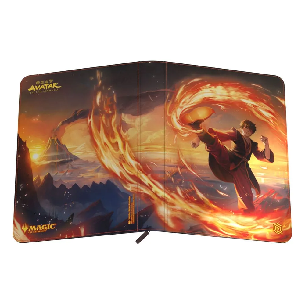 Ultimate Guard Zipfolio 18-Pocket Xenoskin (360 double-sleeved cards) Magic: The Gathering | Avatar: The Last Airbender - Zuko